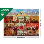 Wooden Puzzle 4000 Victorian Mansion 16