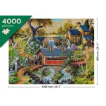 Wooden Puzzle 4000 Countryside Bridges 9