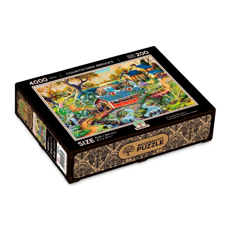Wooden Puzzle 4000 Countryside Bridges 5