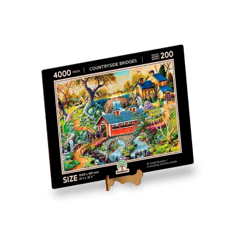Wooden Puzzle 4000 Countryside Bridges 4