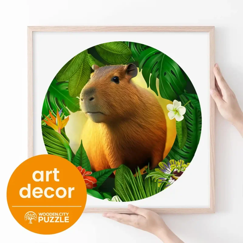 Wooden Puzzle 250 Capybara 5