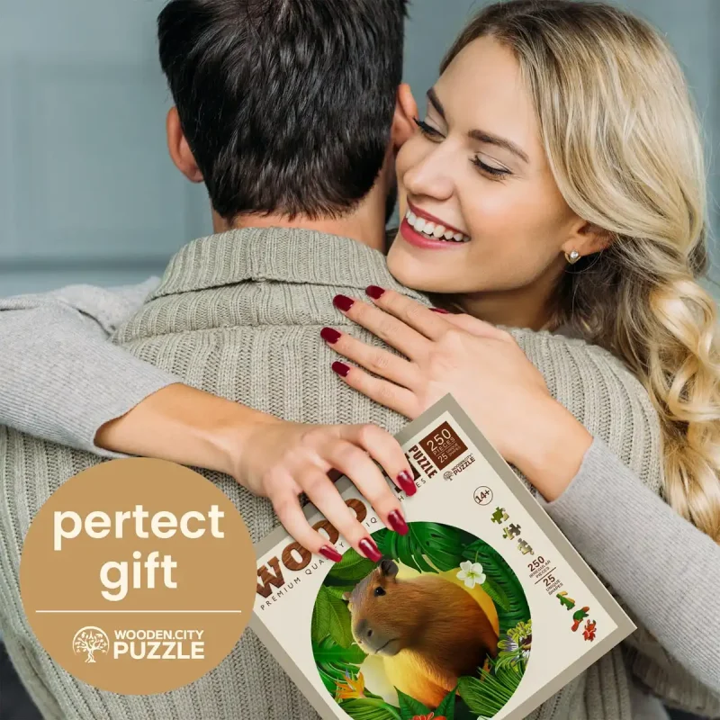 Wooden Puzzle 250 Capybara 2