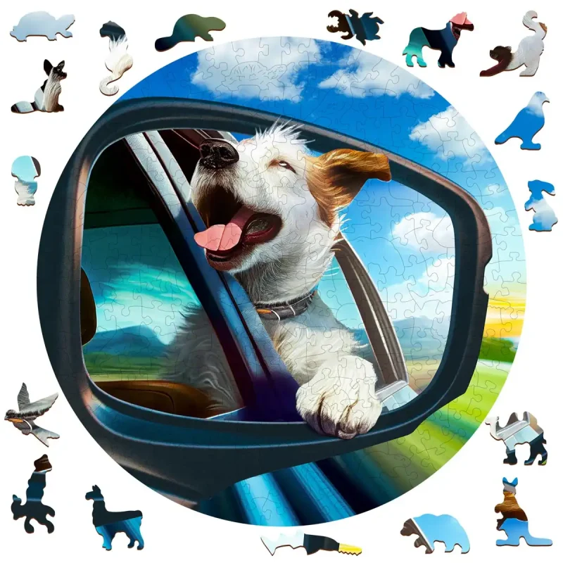 Wooden Puzzle 250 Happy Dog 3