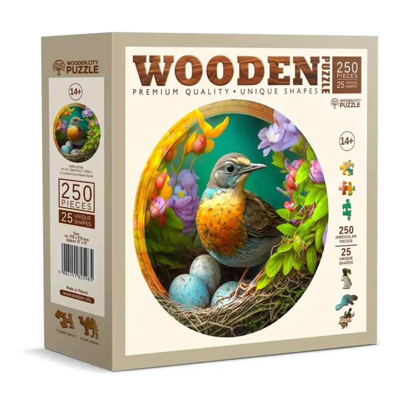 Wooden Puzzle 250 A Mother'S Love In Bloom 1