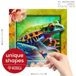 Wooden Puzzle 250 Colorful Frog 8