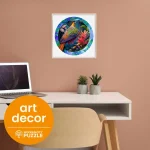 Wooden Puzzle 500 Colorful Bird 4