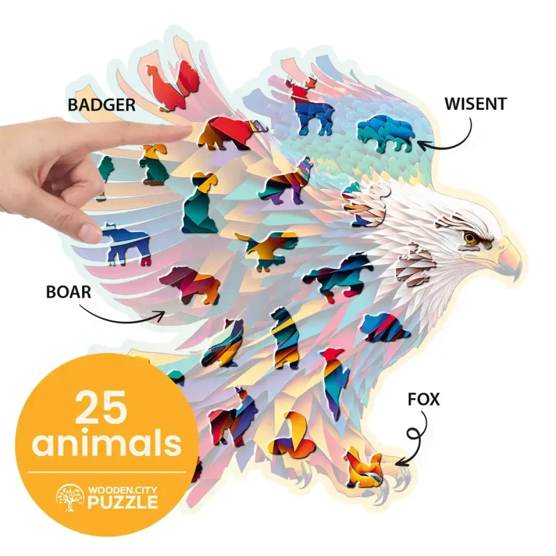 Wooden Puzzle 250 Bright Eagle 5