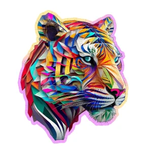 Wooden Puzzle 150 Colorful Tiger 7