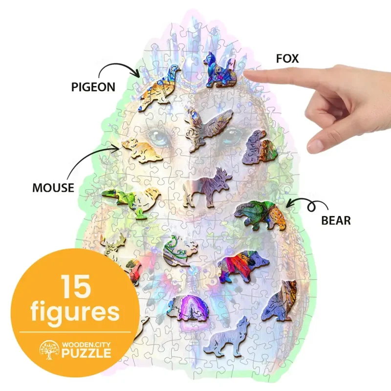 Wooden Puzzle 150 Dapper Owl 5