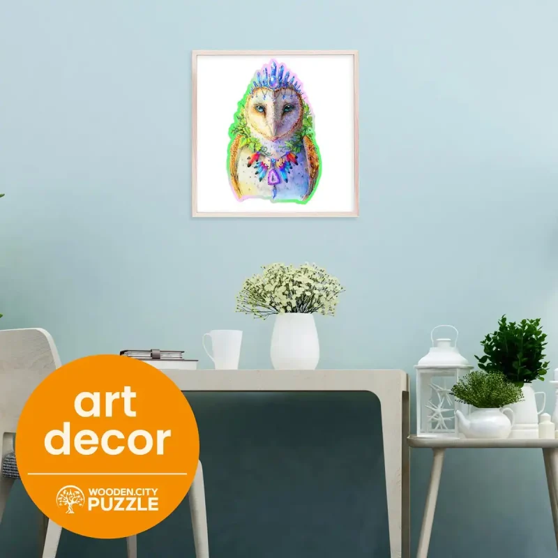 Wooden Puzzle 150 Dapper Owl 2