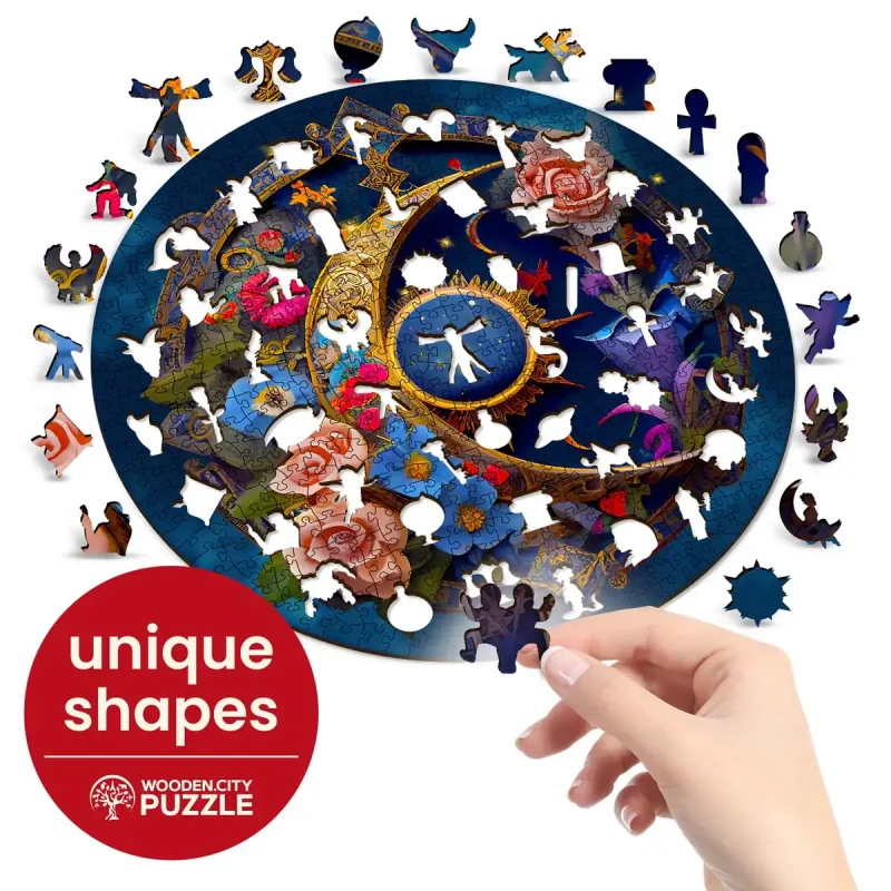 Wooden Puzzle 500 Flower Moon 4