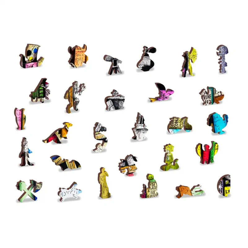 Wooden Puzzle 4000 Bookshelf 9