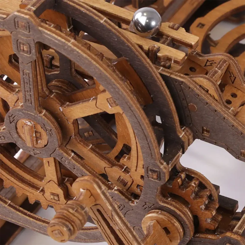 3D Wooden Puzzle - Marble Run 13