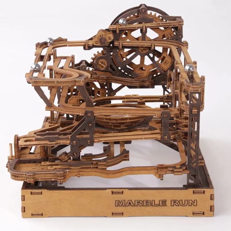 3D Wooden Puzzle - Marble Run 11