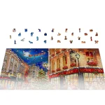 Wooden Puzzle 4000 Christmas Street 8