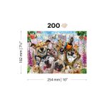 Wooden Puzzle 200 Crazy Pets 6