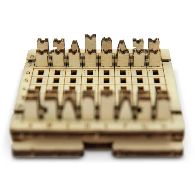 Wooden Puzzle 3D Game Chess 7