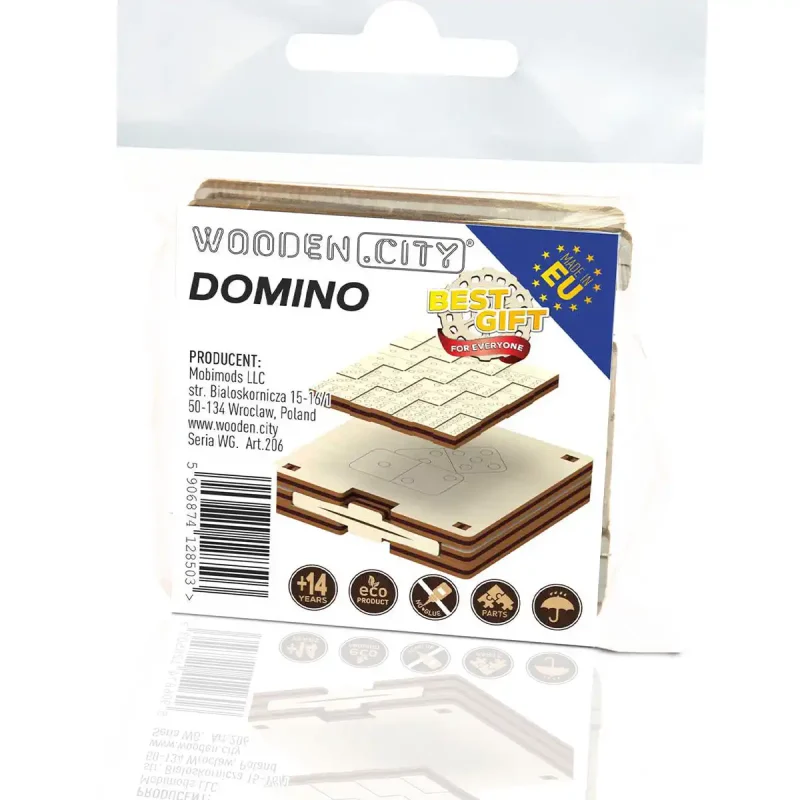 Wooden Puzzle 3D Game Domino 8