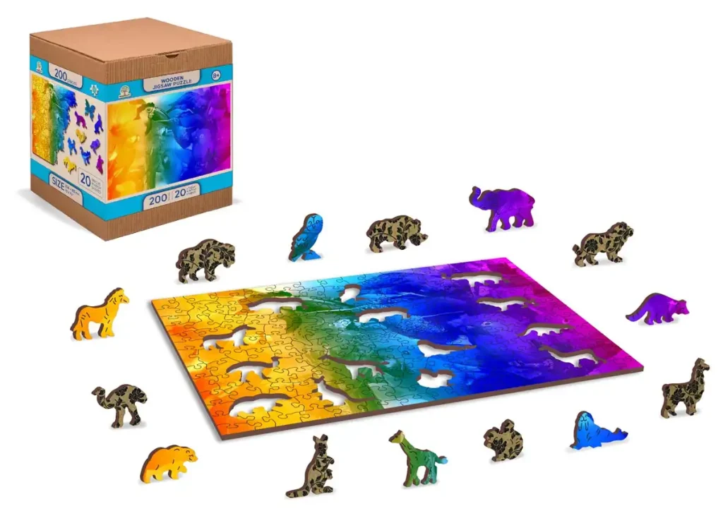 Puzzles en bois 200 Paradis de la plongée Opis 2