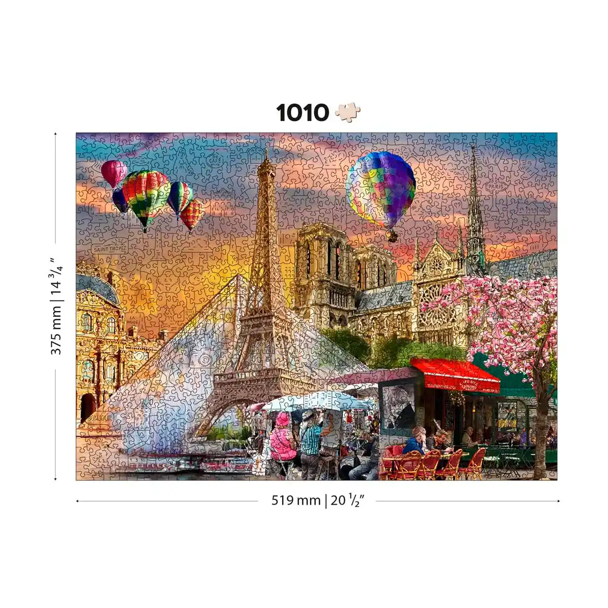 thumbnail image 2 of Celebration 1000 Piece Jigsaw Puzzle By Crown Point Graphics 2 of 13