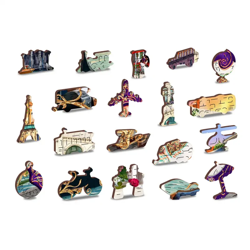 Wooden Puzzle 1000 Venice Carnival 15