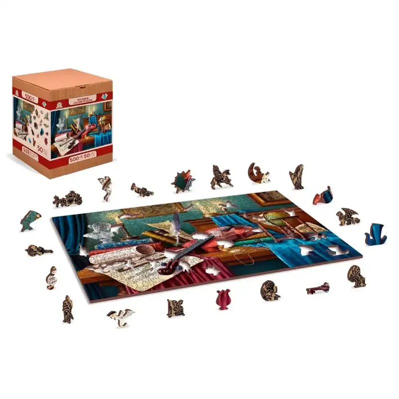 Wooden Puzzle 500 Violin Music Desk 9