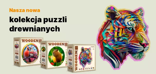 Nowa kolekcja puzzli drewnianych