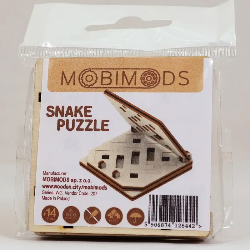 Wooden Puzzle 3D Game Snake Puzzle 9