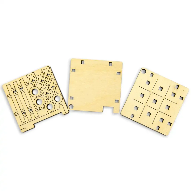 Wooden Puzzle 3D Game Tic Tac Toe 1 7