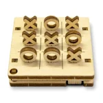 Wooden Puzzle 3D Game Tic Tac Toe 1 5