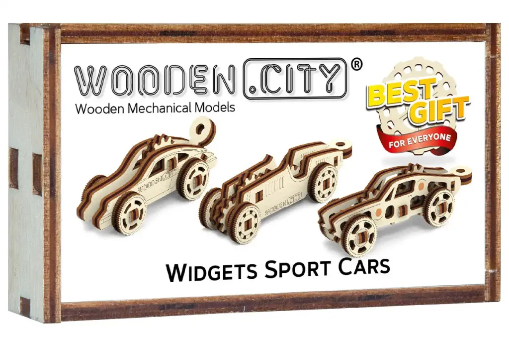 Wooden Puzzle 3D Car Widgets Sport Cars Opis 4