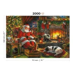 Wooden Puzzle 2000 Christmas Nap 11
