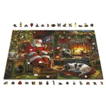 Wooden Puzzle 2000 Christmas Nap 5