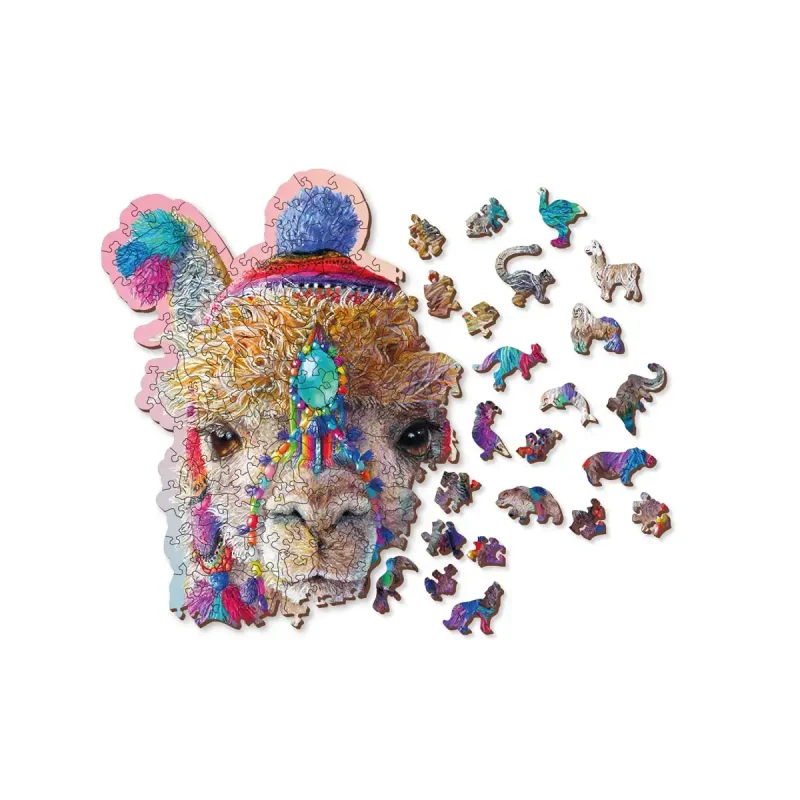 Wooden Puzzle 250 Mystic Alpaca 1