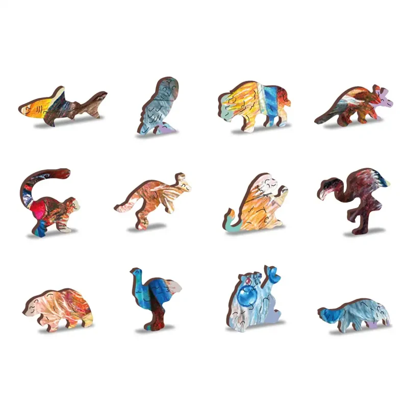 Wooden Puzzle 250 Mystic Fox 6