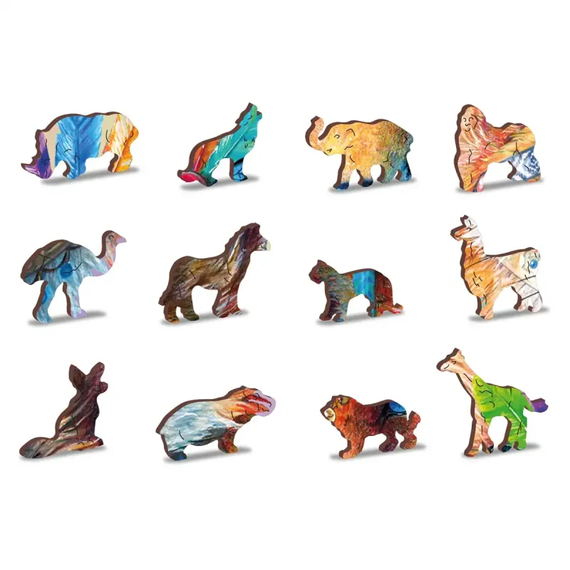 Wooden Puzzle 150 Mystic Fox 6