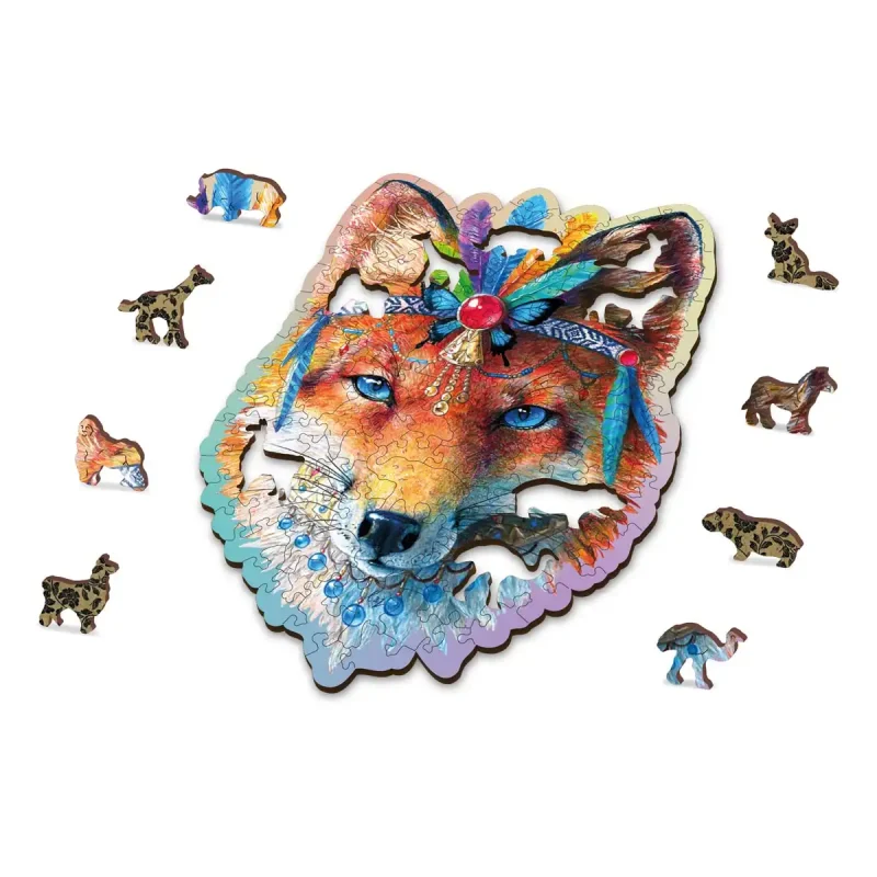 Wooden Puzzle 150 Mystic Fox 3