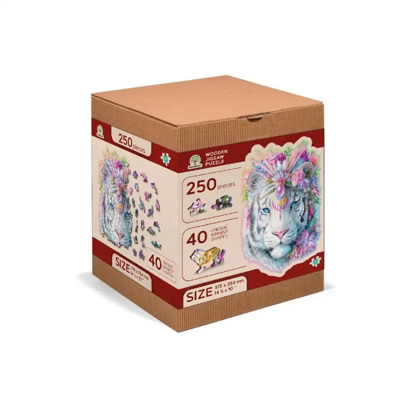 Wooden Puzzle 250 Mystic Tiger 4