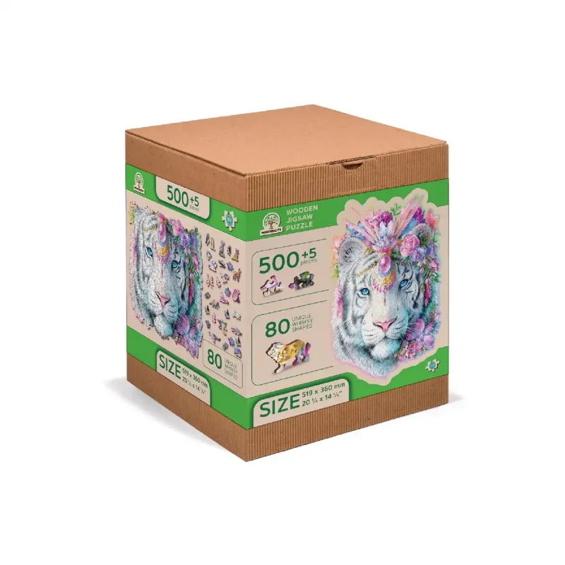 Wooden Puzzle 500 Mystic Tiger 4
