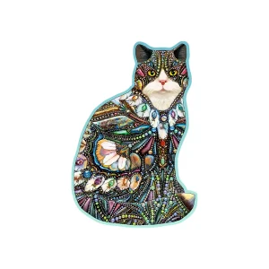 Wooden Puzzle 250 The Jeweled Cat 1