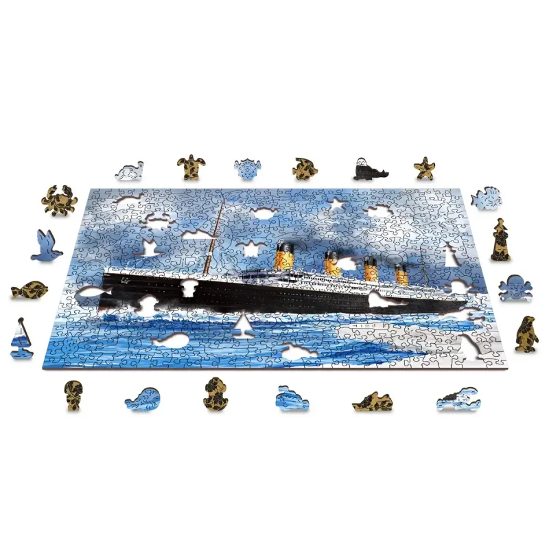 Wooden Puzzle 500 Titanic 3
