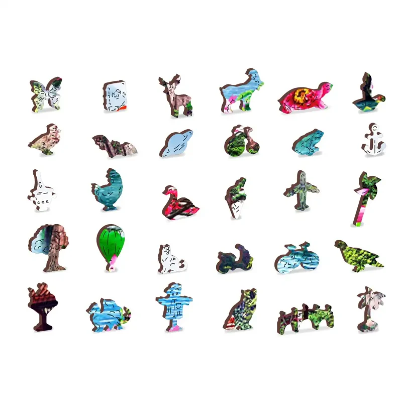 Wooden Puzzle 2000 Waterfalls In Japanese Garden 6