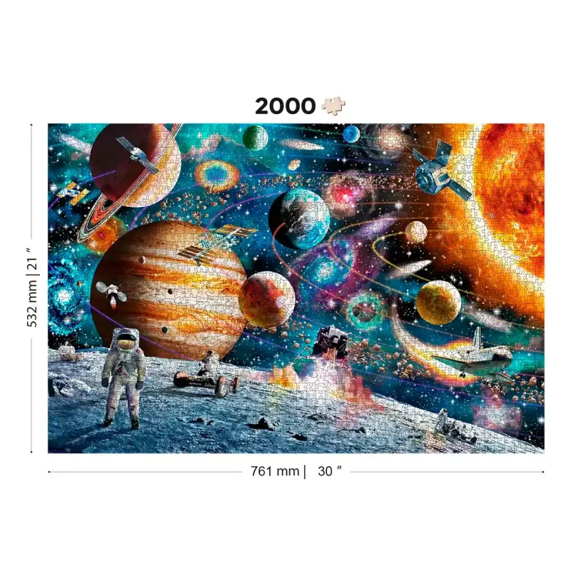 Wooden Puzzle 2000 Space Odyssey 16