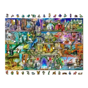 Wooden Puzzle 2000 Once Upon A Fairytale 8