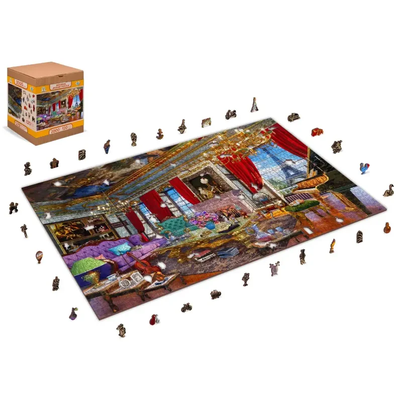Wooden Puzzle 2000 Palace In Paris 2