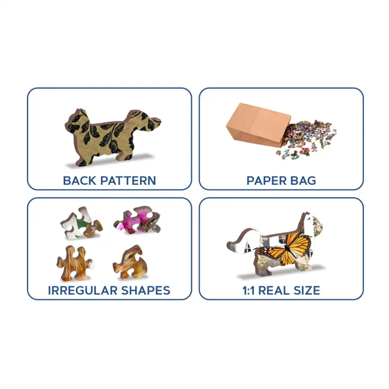 Wooden Puzzle 200 Kittens In Hollywood 4