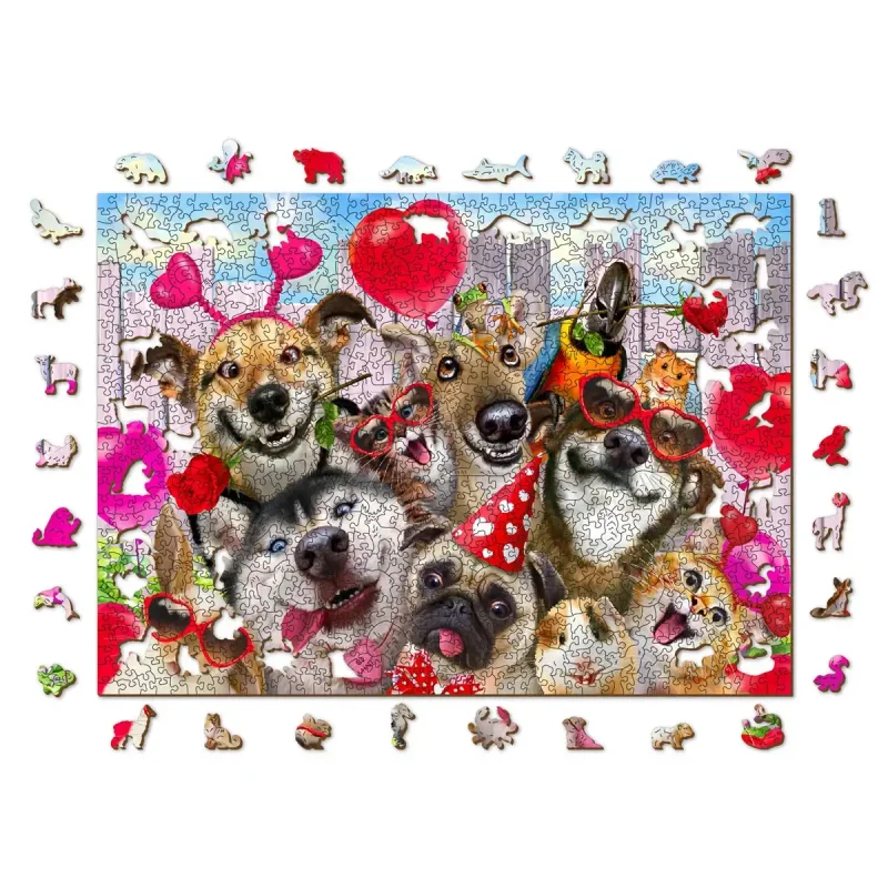 Wooden Puzzle 1000 Party Time 8