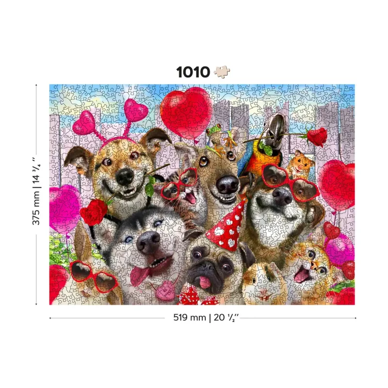 Wooden Puzzle 1000 Party Time 7