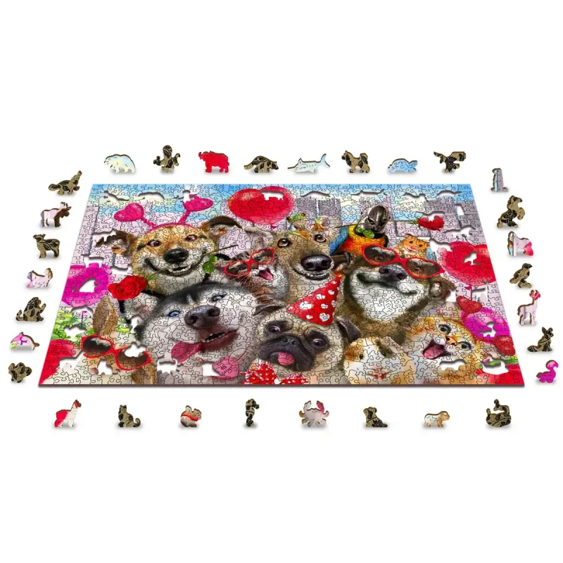 Wooden Puzzle 1000 Party Time 3