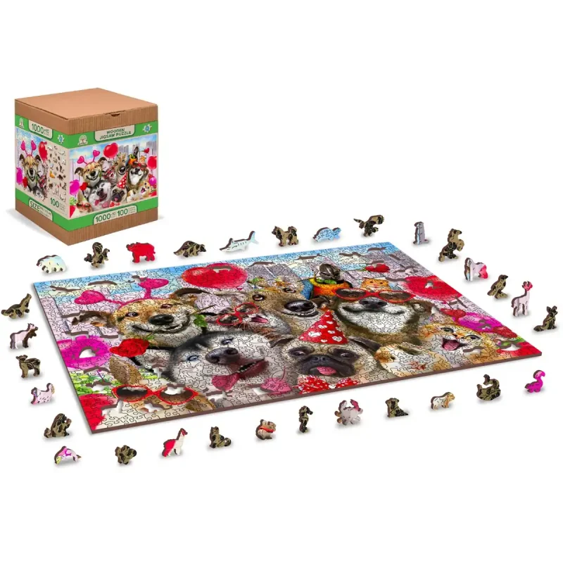 Wooden Puzzle 1000 Party Time 2
